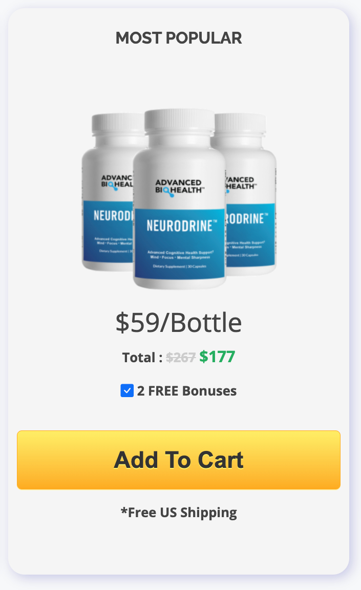 Neurodrine - 6 Bottles